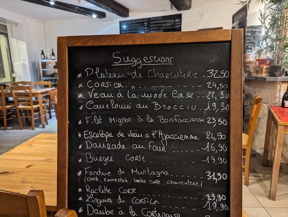 Chez Roberto - Menu Image 1